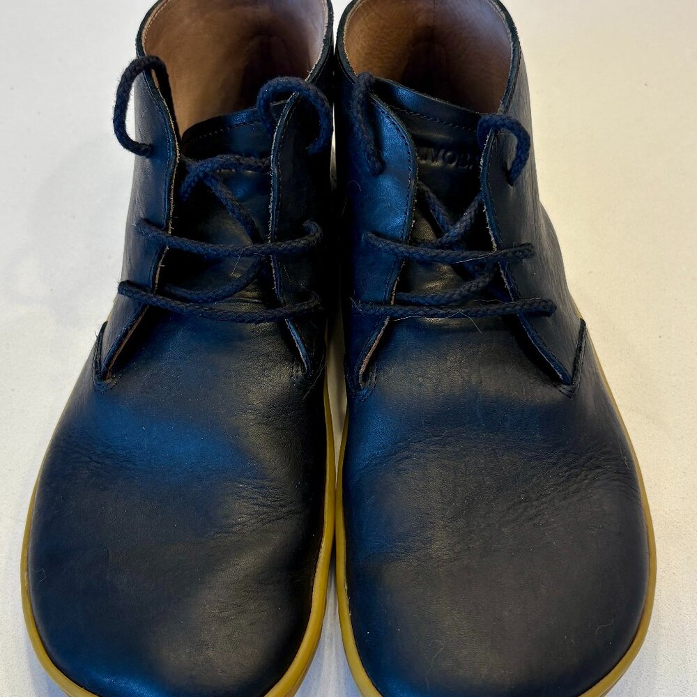 VivoBarefoot Addis Desert Chukka Minimalist Boot - Men's EU43/US10 Black Leather